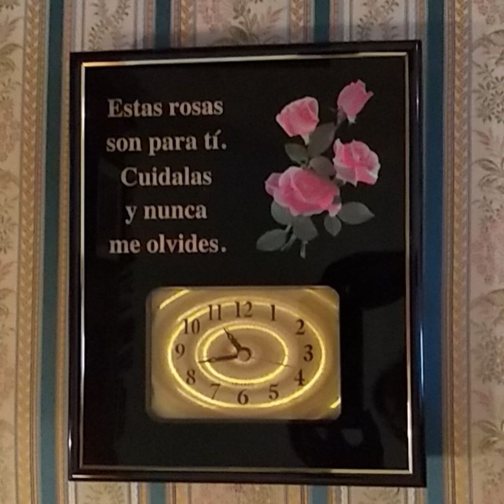 "Don't Forget Me" Wall or Table Clock